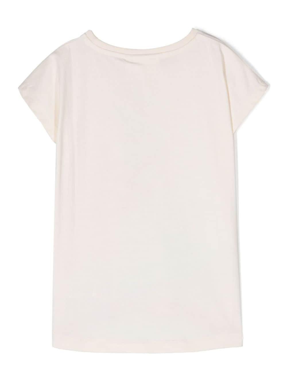 Shop Molo Ragnhilde Ice-cream Print T-shirt In Neutrals