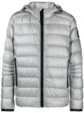 Canada Goose logo-patch padded jacket - Grey