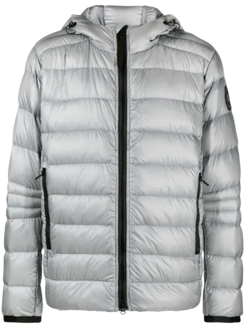 Canada Goose logo-patch padded jacket