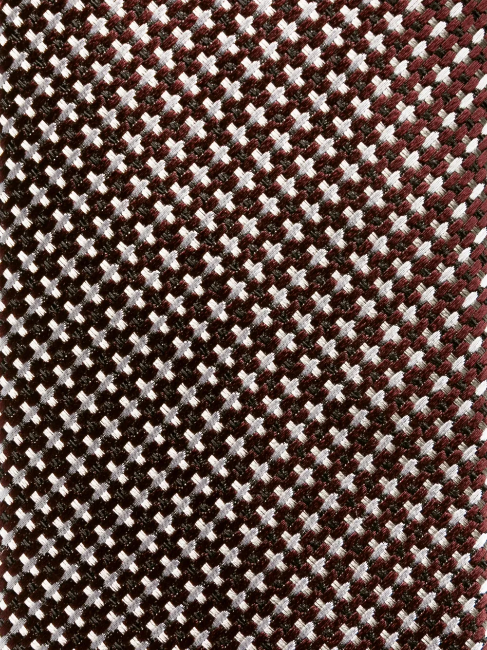 TOM FORD jacquard silk tie - Rood