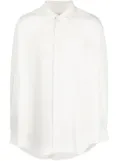 LEMAIRE pointed-collar lyocell shirt - White