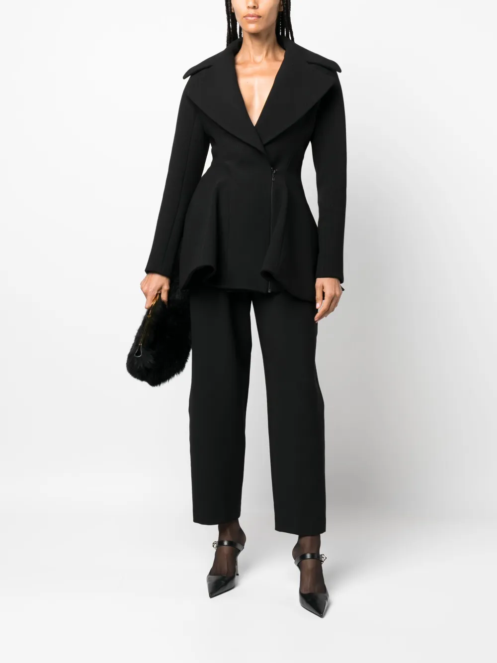 Alaïa cropped tapered trousers | Cropped Trousers | Image 2