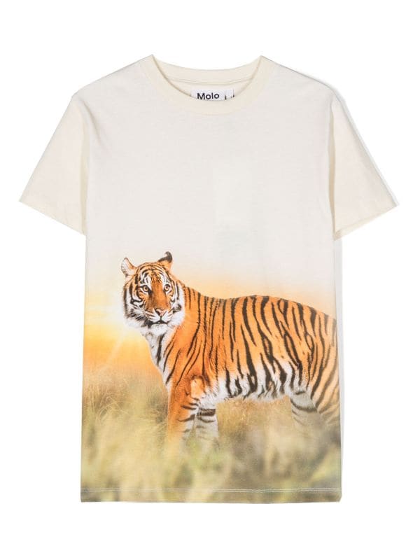 Molo graphic-print short-sleeved T-shirt - Farfetch