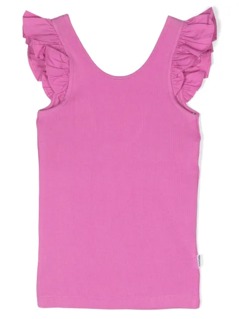 Molo Ranja ruffled tank top