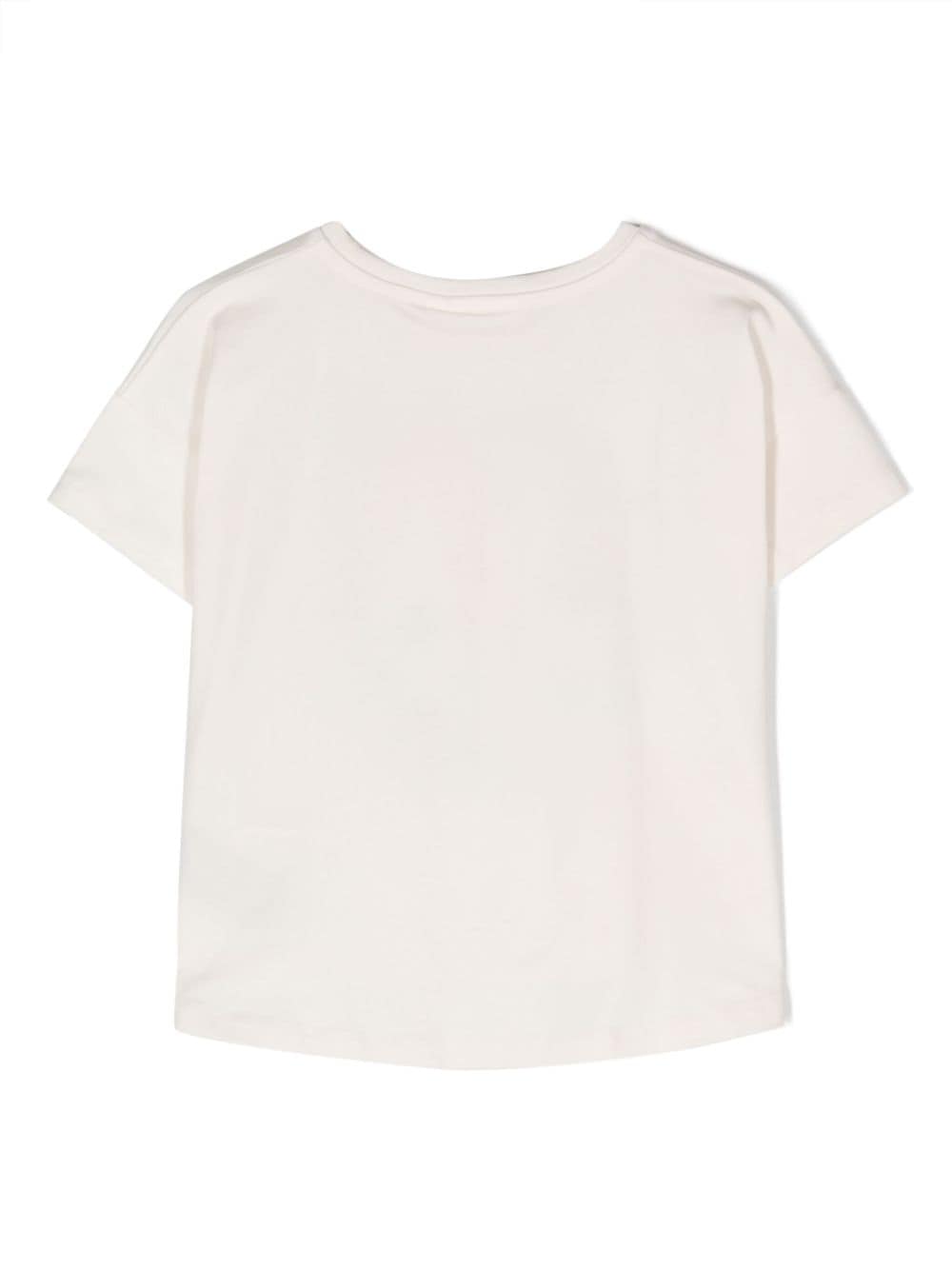 Molo T-shirt met print - Beige