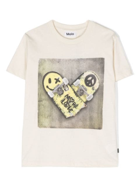 Molo Riley graphic-print organic cotton T-shirt