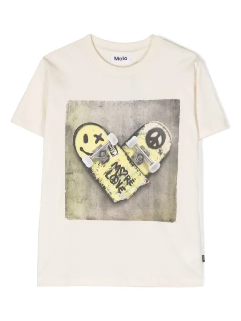 Molo Riley graphic-print organic cotton T-shirt