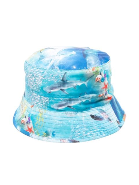 Molo Niks graphic-print bucket hat