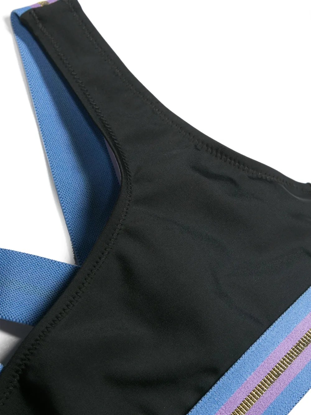 Molo Nicola asymmetrische bikini Zwart