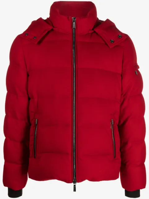 Moorer Brett hooded down jacket