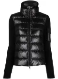 Moncler logo-patch puffer jacket - Black