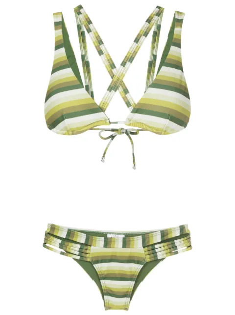 Amir Slama bikini estilo triángulo con detalle de tiras