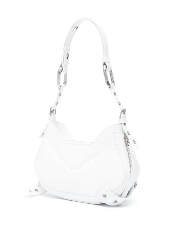 Y's ホワイトレザー ショルダーバッグ Y CROSS-BODYBAG(FREE SIZE White): discord Yohji Yamamoto｜THE SHOP