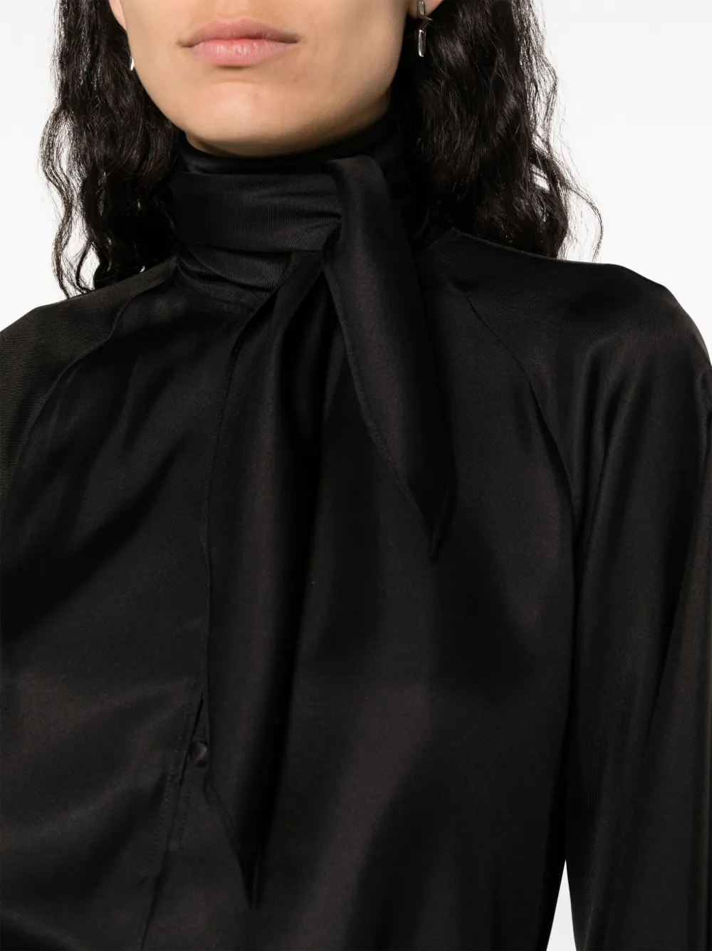Max Mara Zijden blouse Zwart