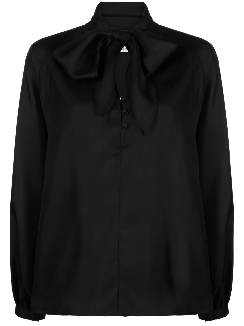 Max Mara Zijden blouse Zwart