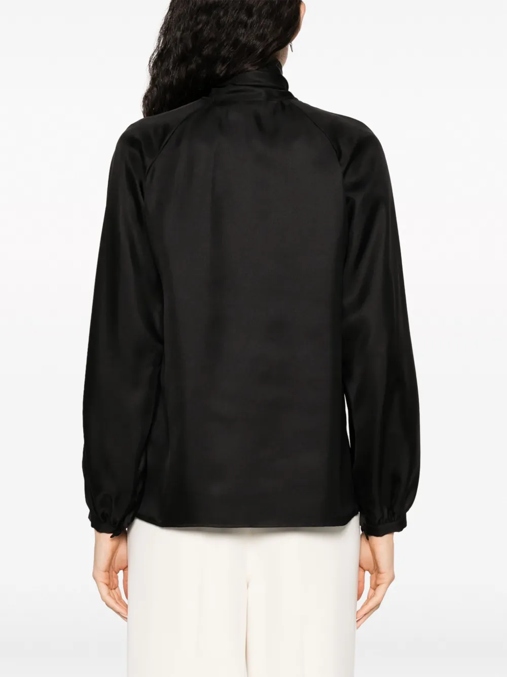 Max Mara Zijden blouse Zwart