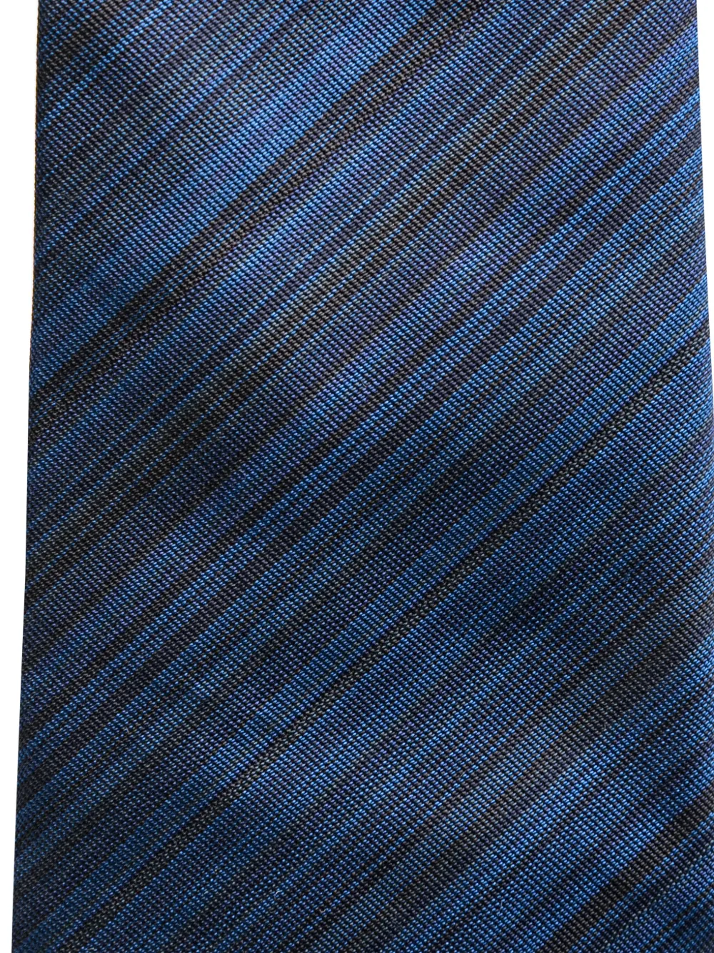 Paul Smith Blue Muted 'signature Stripe' Silk Tie In Blue