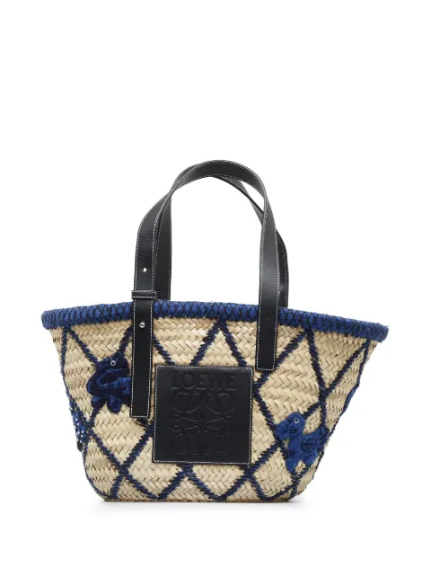 LOEWE Animal バスケットハンドバッグ M