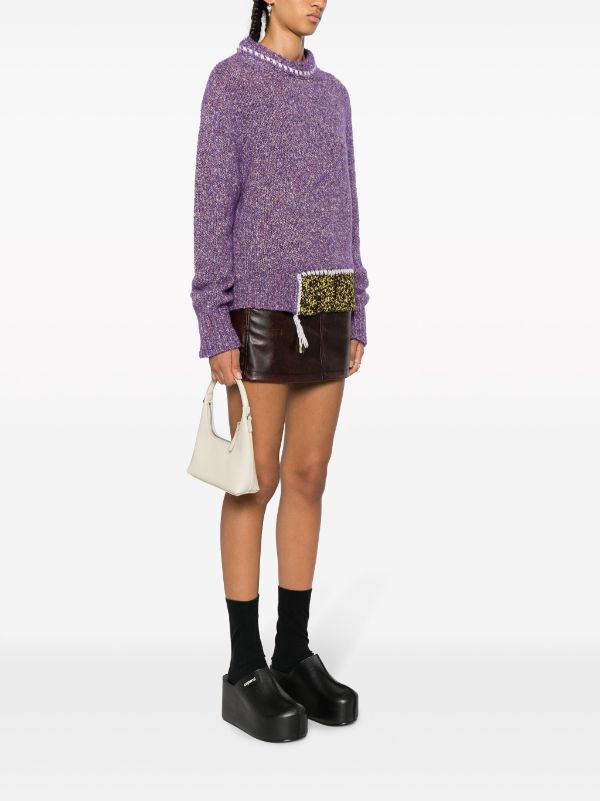 Marge Sherwood Hobo Mini And Strap Bag in Purple