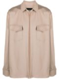 STYLAND organic-cotton shirt jacket - Neutrals