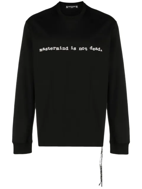 Mastermind Japan logo-print cotton sweatshirt