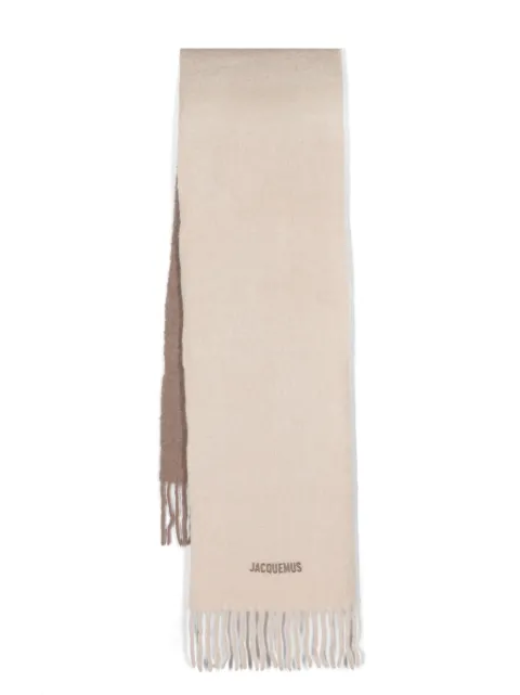 Jacquemus L'écharpe Moisson gradient-effect scarf