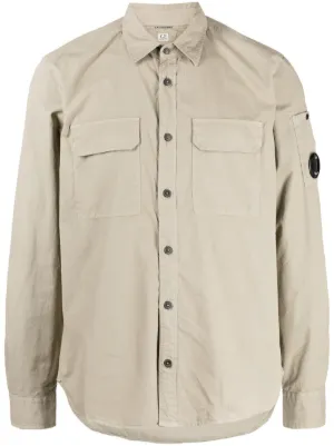 cp company gabardine shirt