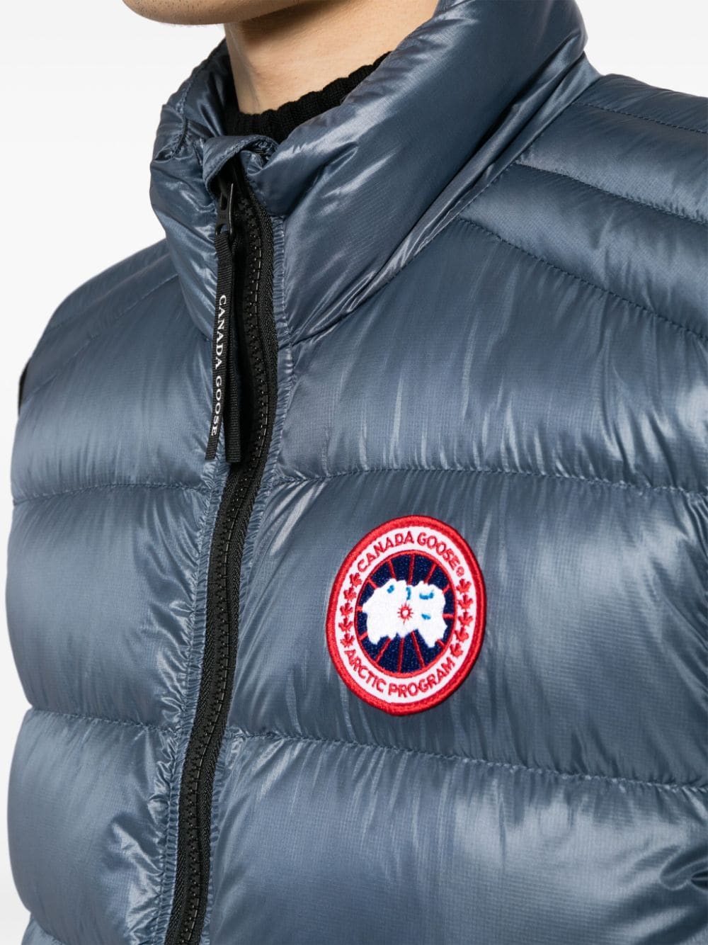 Canada Goose Bodywarmer met logopatch Blauw