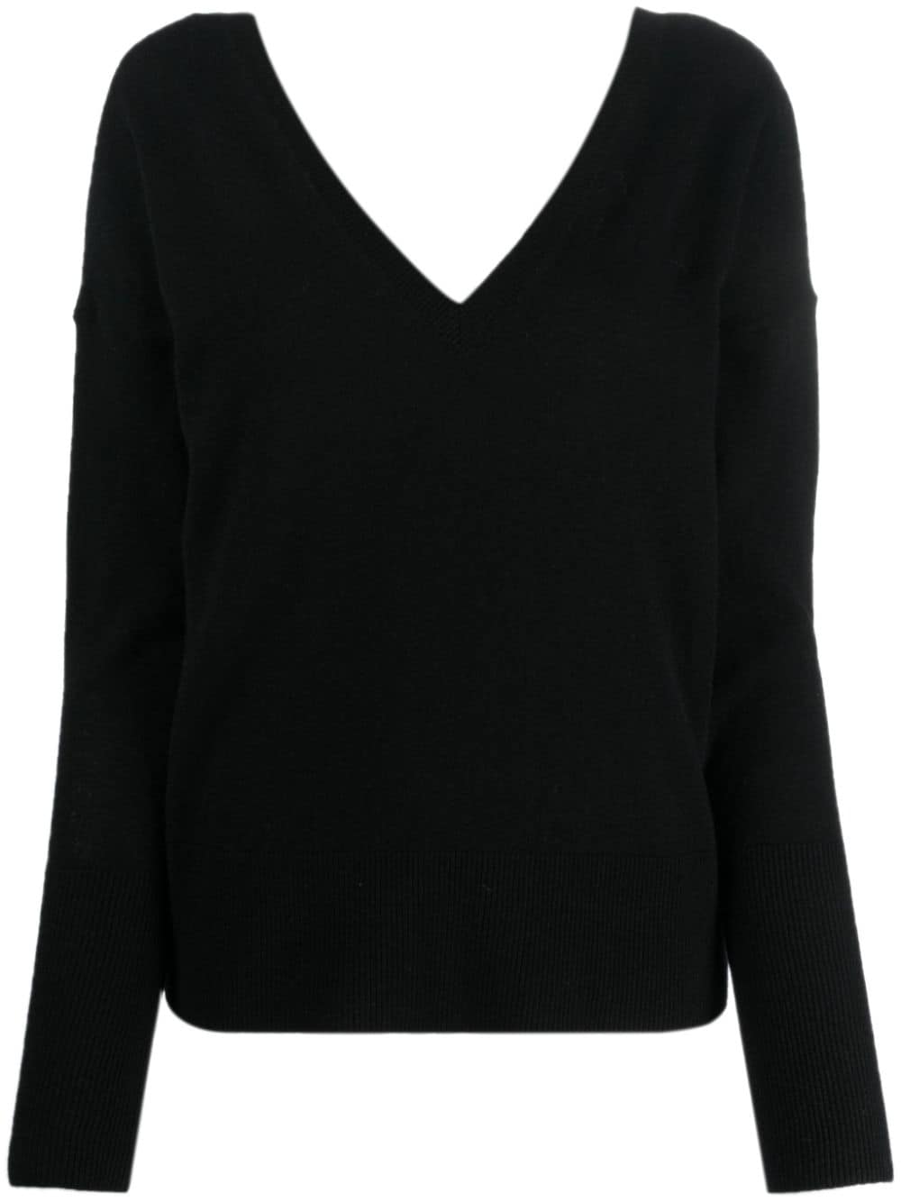 FEDERICA TOSI V-NECK LONG-SLEEVE JUMPER