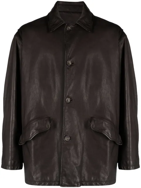 A.N.G.E.L.O. Vintage Cult 2000 single-breasted leather jacket