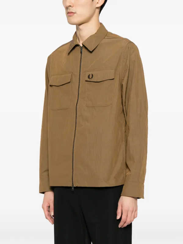 Fred perry clearance shirt jacket