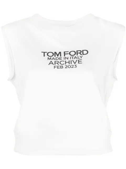 TOM FORD camiseta con logo estampado