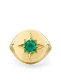 House of Meraki 18kt yellow-gold Vesper emerald ring