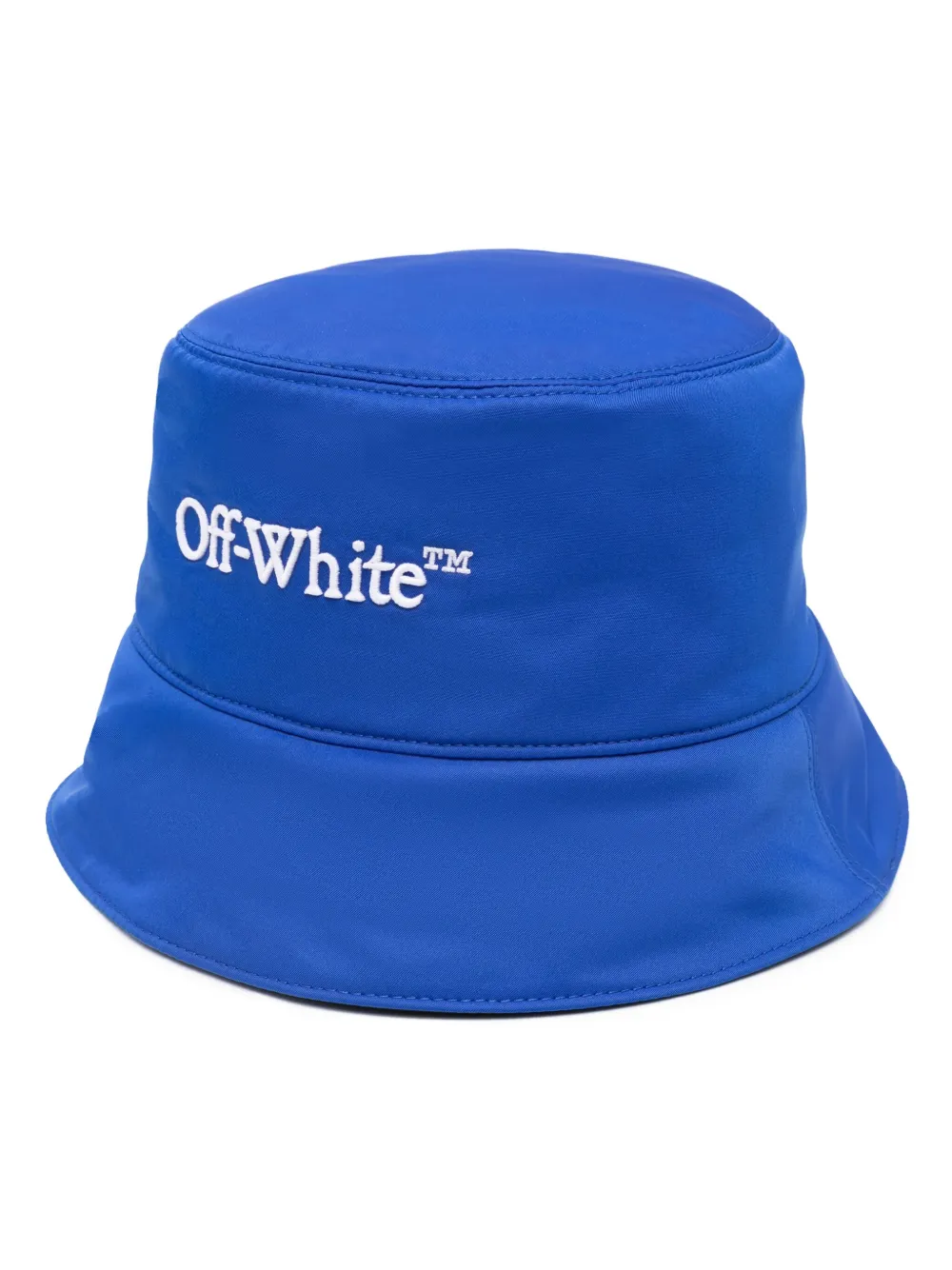 Off-White logo-embroidered Bucket Hat - Farfetch