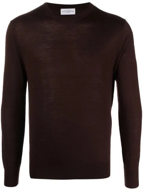 Ballantyne crew-neck wool jumper 
