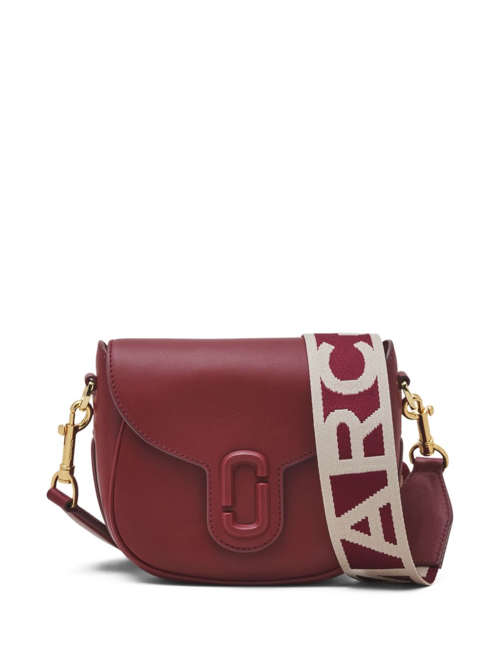 Marc Jacobs Small Saddle Crossbody Bag In Red