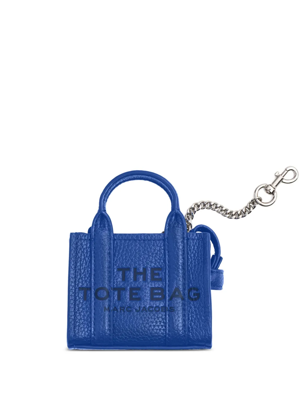 Marc Jacobs The Nano Leder-Anhänger | Blau | Image 1