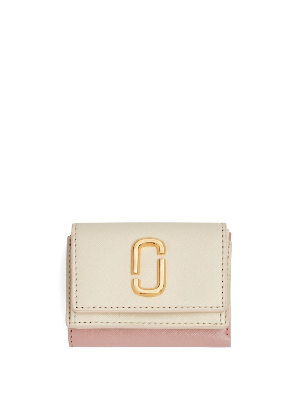 Shop Marc Jacobs The Utility Snapshot Tri-fold Wallet In Pink