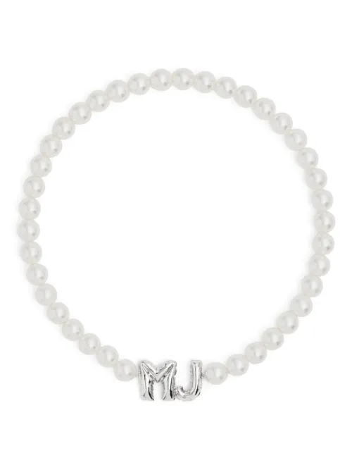 Collier à pendentif logo MJ - Marc Jacobs - Modalova