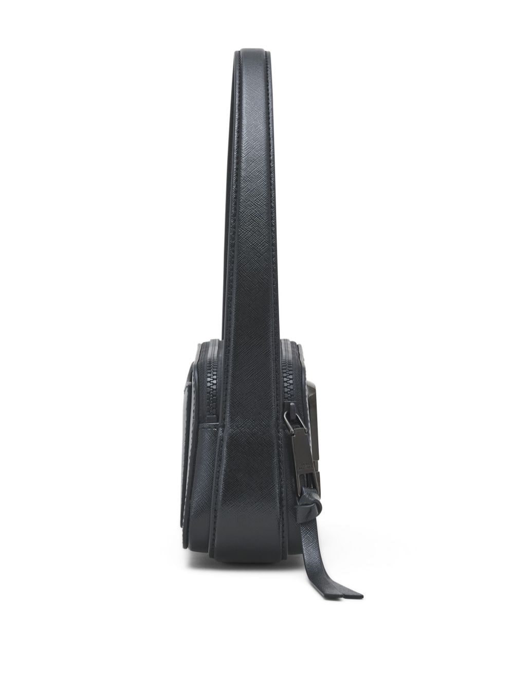 Marc Jacobs Slingshot leather shoulder bag Zwart