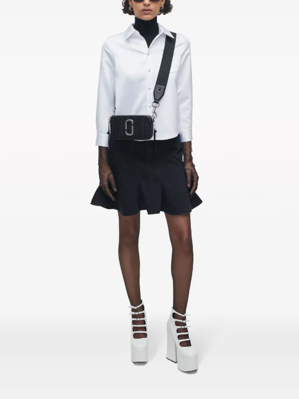 Marc Jacobs Snapshot logo-debossed Crossbody Bag | Black