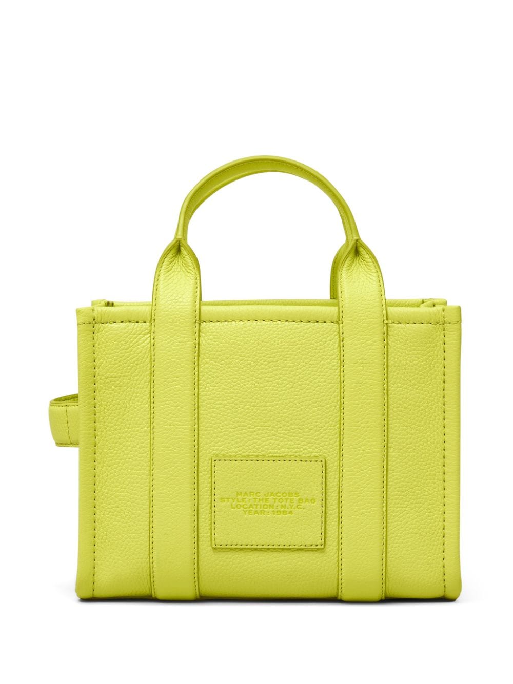Shop Marc Jacobs The Leather Small Tote Bag In 780