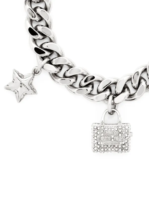 【関税込み】Mini Icon Pave Bracelet - Marc Jacobs - l - The Pave Mini Icon Charm Bracelet | Marc Jacobs | Official Site