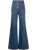 ETRO buttoned flared jeans - Blue