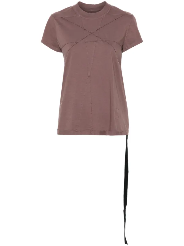 【関税込み】Rick Owens DRKSHDW パープル Tシャツ Rick Owens DRKSHDW コットン Tシャツ | パープル | FARFETCH JP