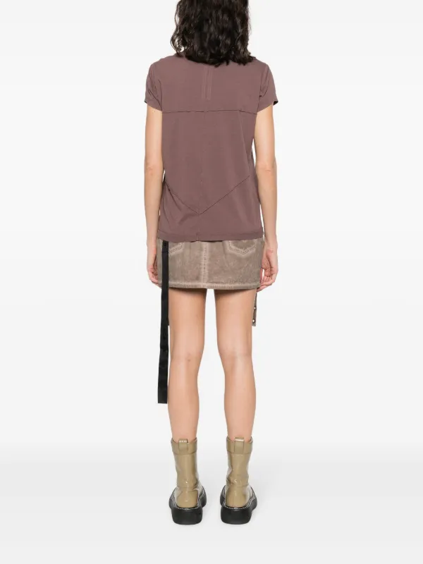 【関税込み】Rick Owens DRKSHDW パープル  Tシャツ Rick Owens DRKSHDW コットン Tシャツ | パープル | FARFETCH JP