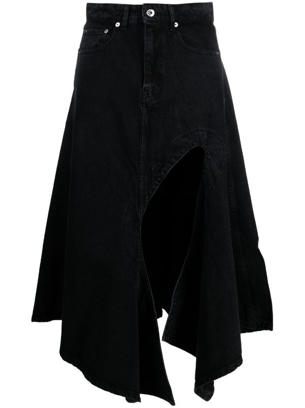 Y/Project Woman Black Skirts