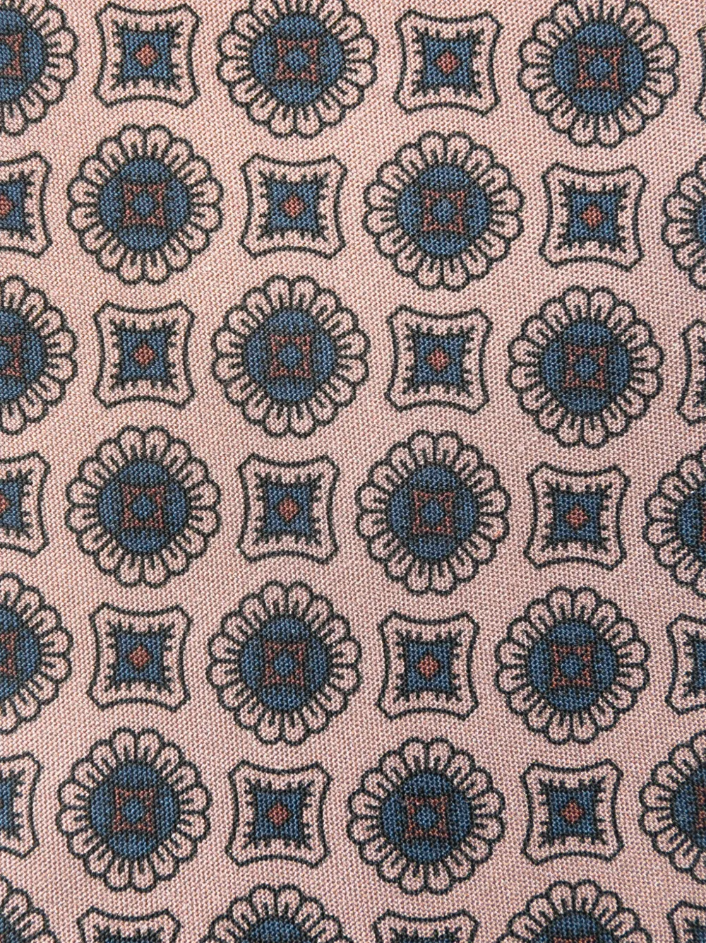 Lardini Stropdas met abstract patroon - Roze
