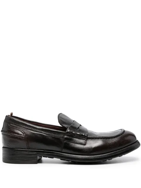 Officine Creative Chronicle 056 penny-slot leather loafers
