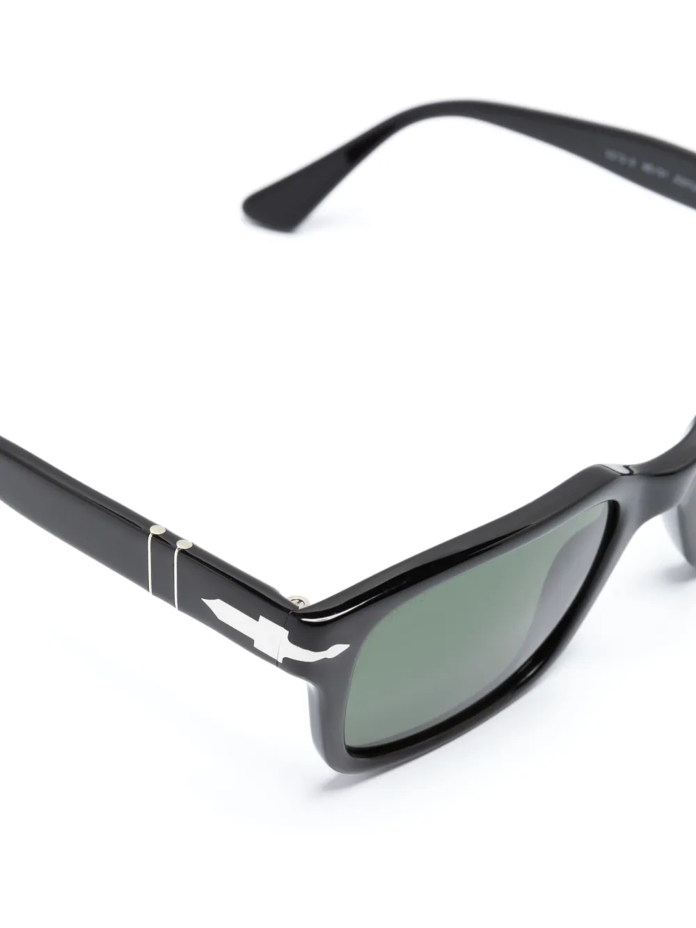 Persol Arrow zonnebril met logoplakkaat Zwart